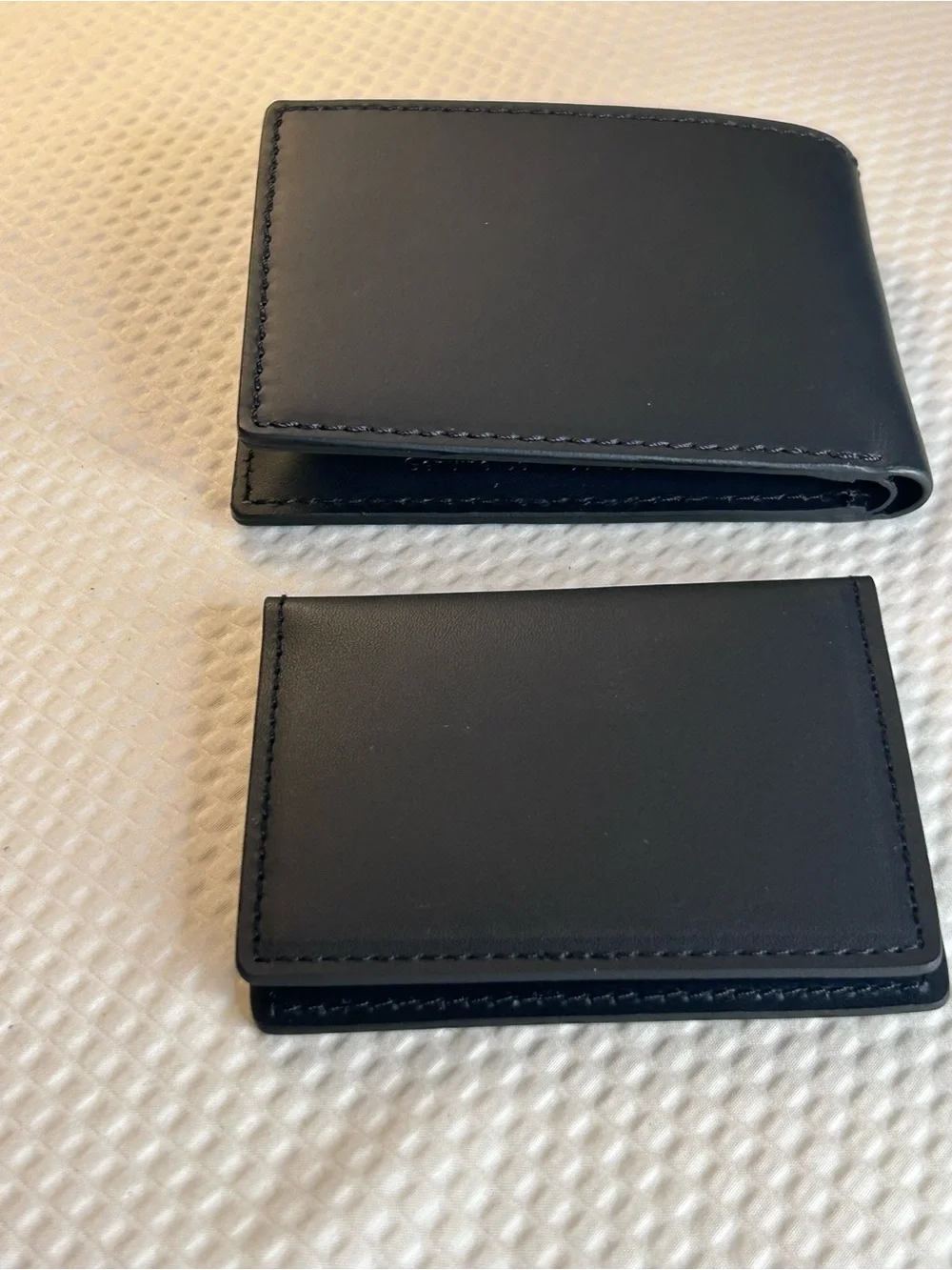 Harley-Davidson H-D Signature Leather Bifold RFID Wallet Black